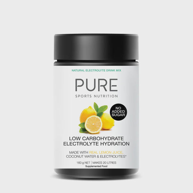 PURE Electrolyte Hydration Low Carb Lemon 160g