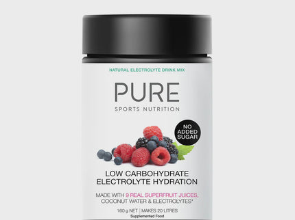 PURE Electrolyte Hydration Low Carb - Superfruits