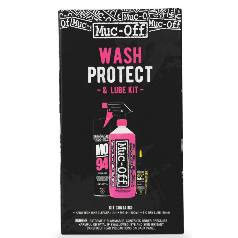 MUC-OFF Wash/Protect/Lube - Dry Kit