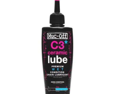 MUC-OFF Lube Wet 120ml C3 Ceramic