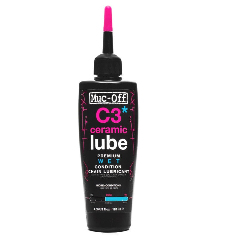 MUC-OFF Lube Wet 120ml C3 Ceramic