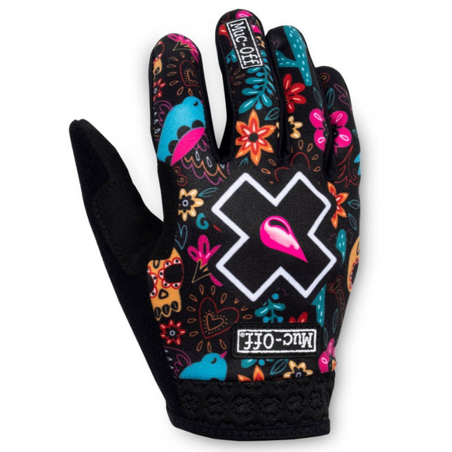 MUC-OFF Youth MTB Gloves Shred Hot Chilli Pepper