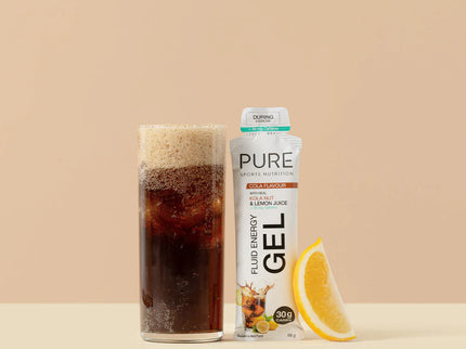 PURE Fluid Energy Gel 58g Kola + Caffeine