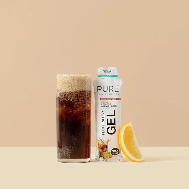 PURE Fluid Energy Gel 58g Kola + Caffeine
