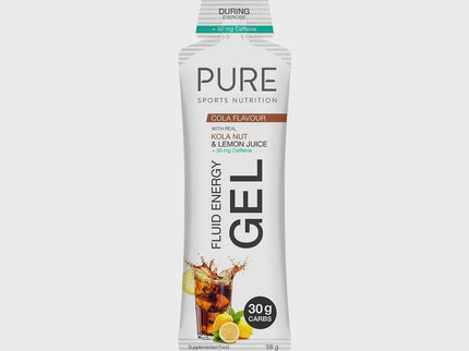 PURE Fluid Energy Gel 58g Kola + Caffeine