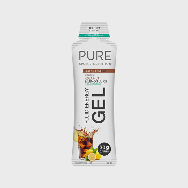 PURE Fluid Energy Gel 58g Kola + Caffeine