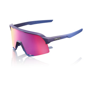 100% S3 - Satin Storm Metallic - Purple Mirror