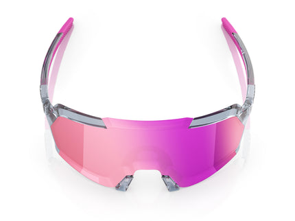 100% KORBIN - Polished Translucent Grey - Purple Mirror