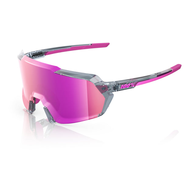 100% KORBIN - Polished Translucent Grey - Purple Mirror