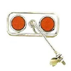 Mirror Rectangular 140mm Arm Length
