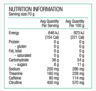 PURE Performance + Race Energy Gel 70g - Cola + Caffeine