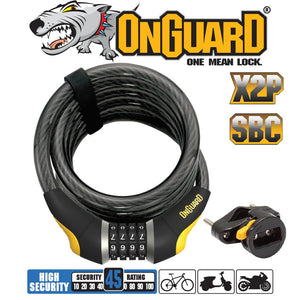 ONGUARD Doberman Coiled Cable Combo
