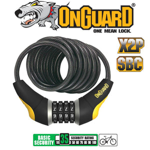 ONGUARD Doberman Coiled Cable Combo