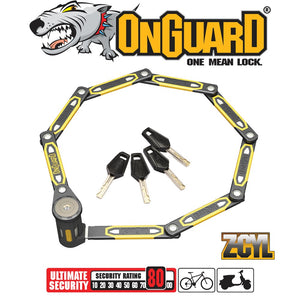 ONGUARD K9 Series Heavy Duty Link Plate Lock 112.5cm