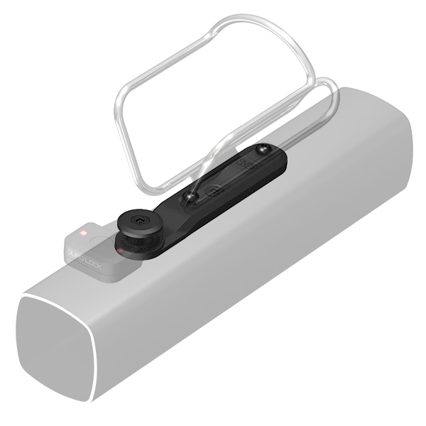 QUAD LOCK Bike Alarm and Finder Bottle Cage Adaptor