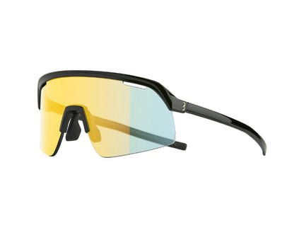 BBB Valor PH Gloss Black MLC Gold Cycling Glasses