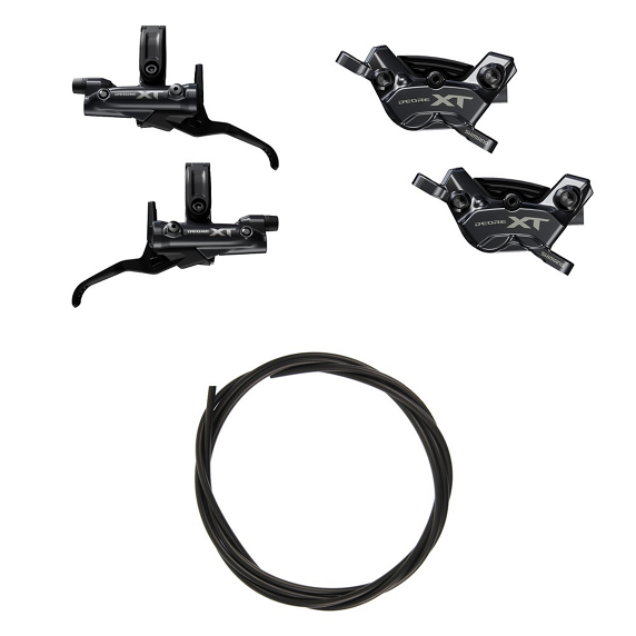 BR-M8220 Brake Upgrade Kit XT Trail BL-M200 R&I / F&R 4-Piston w/Low Viscosity Oil