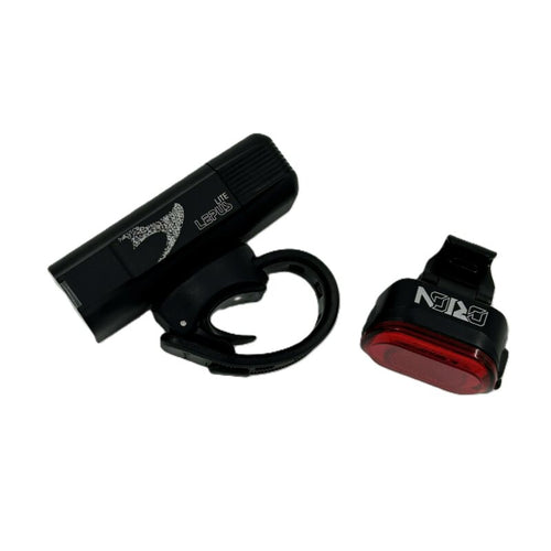 MOON Lepus Lite Front Lite 400 & Orion Rear 20/50 Lumens Light Set