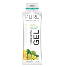 Load image into Gallery viewer, PURE Energy Gel 50g Lemon Lime Caffeine