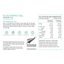 Load image into Gallery viewer, PURE Fluid Energy Gel 50g Orange