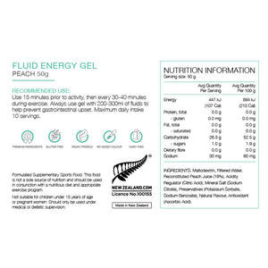 PURE Fluid Energy Gel 50g Peach