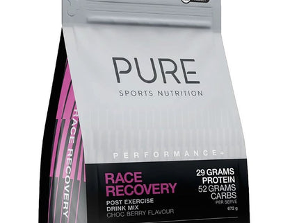 PURE Performance + Race Recovery Pouch 672g Choc Berry