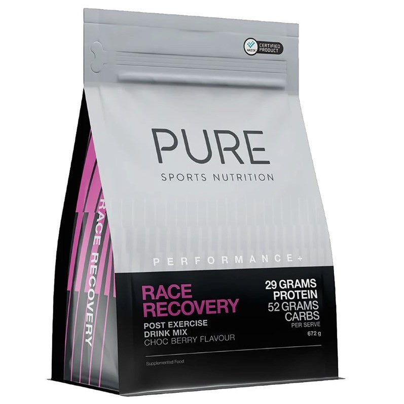 PURE Performance + Race Recovery Pouch Choc Berry