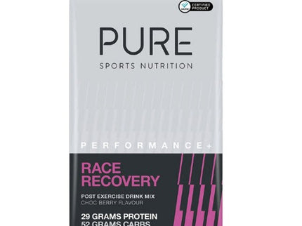 PURE Performance + Race Recovery Sachets Choc Berry 112g