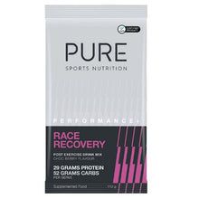 Load image into Gallery viewer, PURE Performance + Race Recovery Sachets Choc Berry 112g