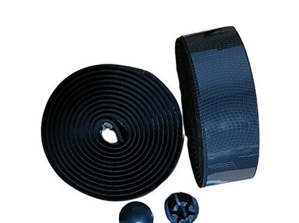 QBP Bar Tape PU Leather Black