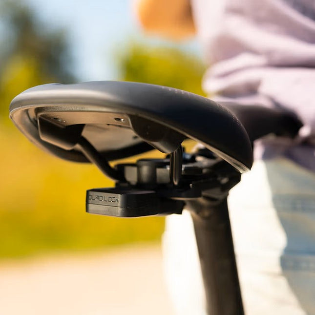 QUAD LOCK Bike Alarm and Finder Saddle Rail Adaptor