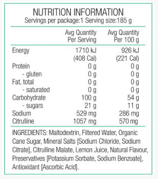 PURE Performance + Race Energy Gel 100 g Carb Pouch 185g - Cola