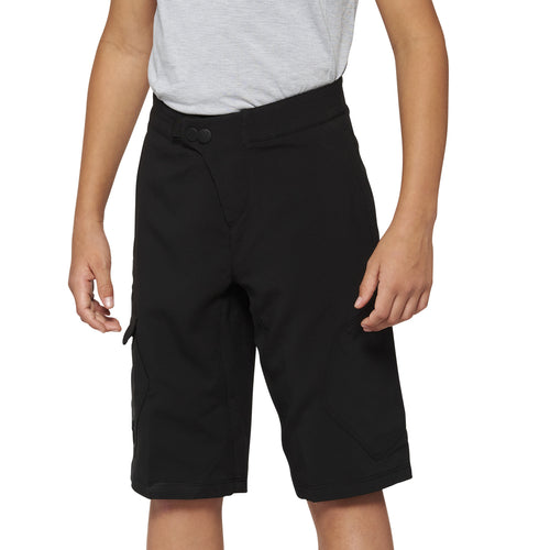 100% RIDECAMP YOUTH SHORTS W/LINER