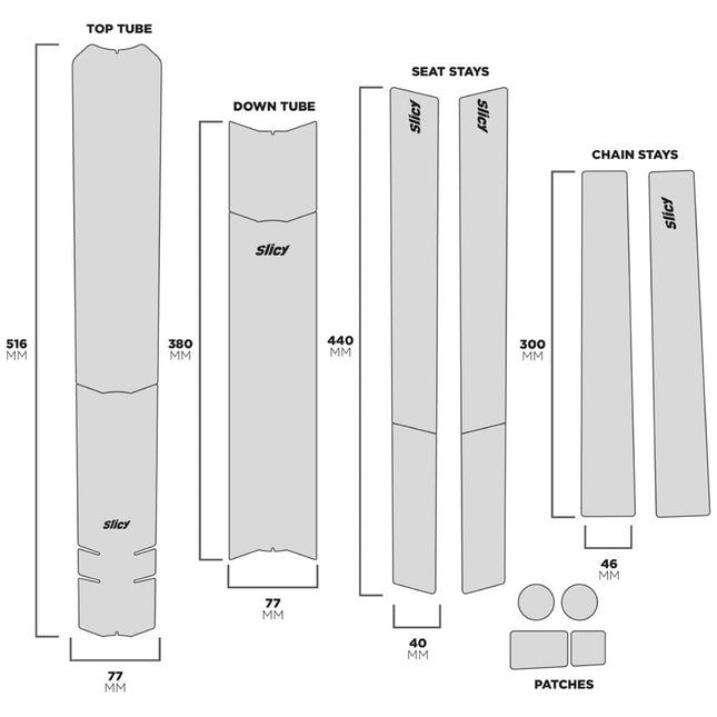 SLICY Sublimistick Bike Protection