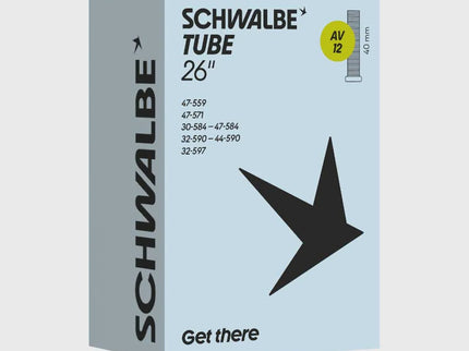 SCHWALBE Tube AV12 26-27.5x1.2-1.85, 650x30-47 40mm