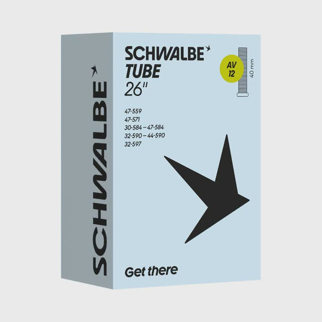 SCHWALBE Tube AV12 26-27.5x1.2-1.85, 650x30-47 40mm
