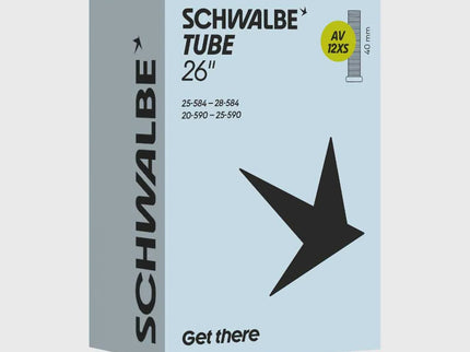 SCHWALBE Tube AV12XS 26-27.5x.8-1.1, 650x20-28, 40mm