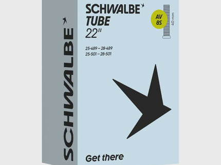 SCHWALBE Tube AV8S 22 x 1.00-1.10 40mm