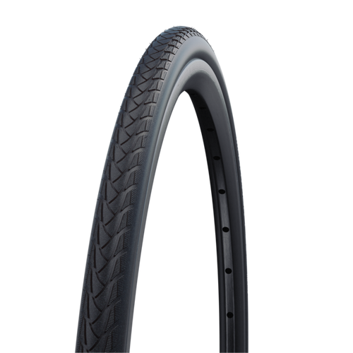 SCHWALBE WHEELCHAIR MARATHON PLUS 24 X 1 3/8 (37-540) EVOLUTION LINE BLACK