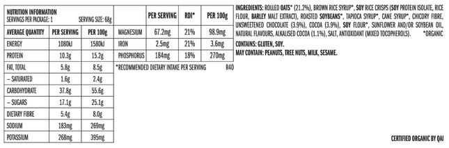 CLIF BAR Chocolate Brownie