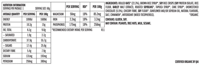 CLIF BAR Chocolate Chip