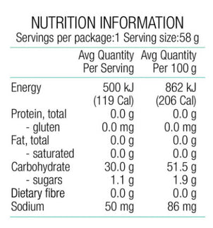 PURE Fluid Energy Gel 58g Mango