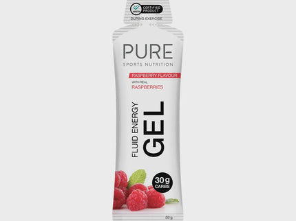 PURE Fluid Energy Gel 59g Raspberry