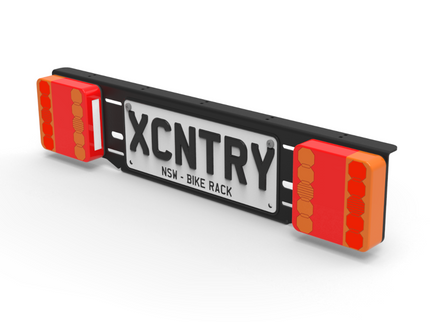 X-COUNTRY RM030 LED Licence Plate Holder