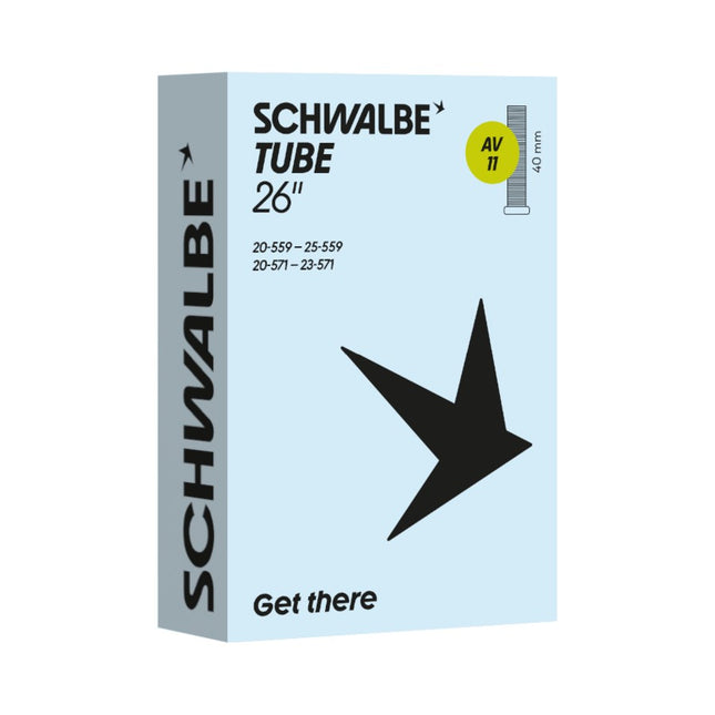 SCHWALBE Tube AV11 26x.75-1.0 650x20-23 40mm