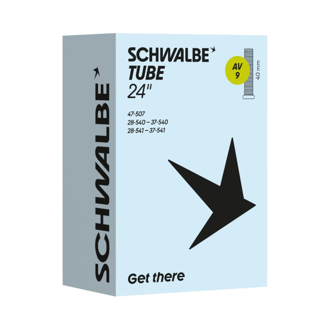 SCHWALBE Tube AV9S 24 × 0.80–1.10 40mm