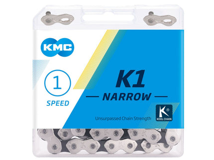 CHAIN KMC SINGLE SPEED K1 1/2 X 3/32 X 112L