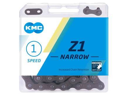 KMC Chain Single Speed Z1 Narrow Chain 1/2 x 3/32 x 112L