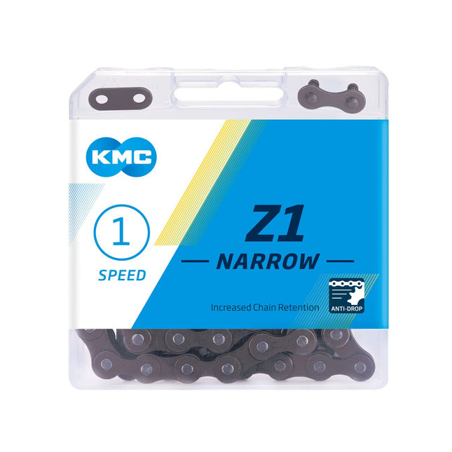 KMC Chain Single Speed Z1 Narrow Chain 1/2 x 3/32 x 112L