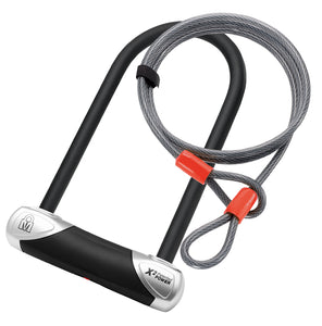 MAGNUM U Lock + Cable 115 x 230mm + 120cm 100mm